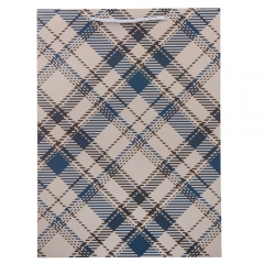 Подарочный пакет "Шотландка", 31*42 см * Рандомный выбор дизайна (9100-002)