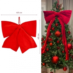 Бант "Червоний оксамит", 48 см (9245-017)
