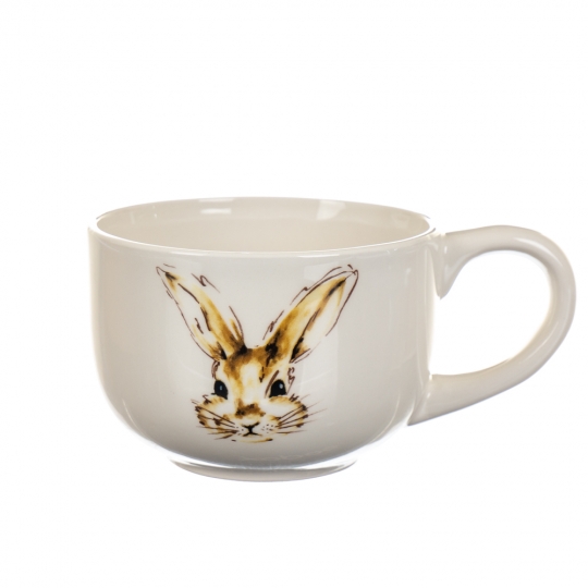 УЦІНКА Чашка Казковий кролик (650 мл.) (дефект заливки або фарбування цятки) (4002-008)