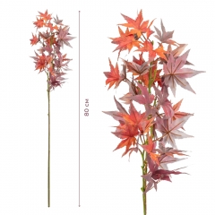 Искусственная ветвь "Пламенный миг", 80 см (2018-006)