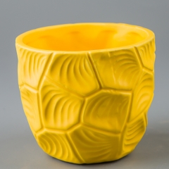 Керамический вазон (11*11*10 см) (002-O)