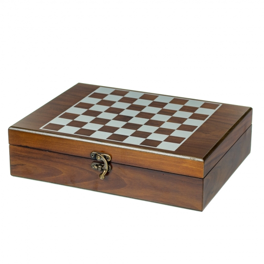 УЦІНКА Ігровий набір 3 в 1 (шахи, карти, доміно).Невелика царапина на  боксі) (00BR-8718-005)