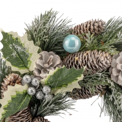 Вінок «Яловий з шишками та кульками» (010NF)