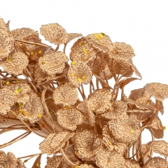 Венок "Подарок волшебства" золотойенок "Первый заморозок" шампаньВ (2010-157)